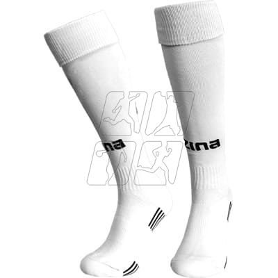 Zina Libra football socks 0A875F White\Black