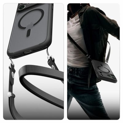 18. Spigen Ultra Hybrid MagSafe case for iPhone 18 Pro / 17 Pro - frost black