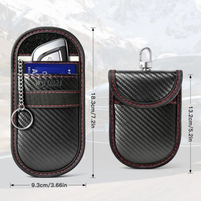 7. Tech-Protect KLR100 RFID anti-theft case - black and red