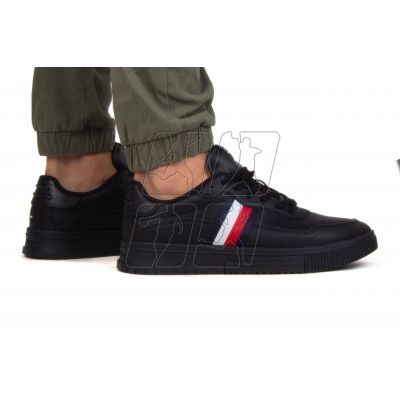 7. Tommy Hilfiger Supercup Leather Stripes M shoes FM0FM048240GQ