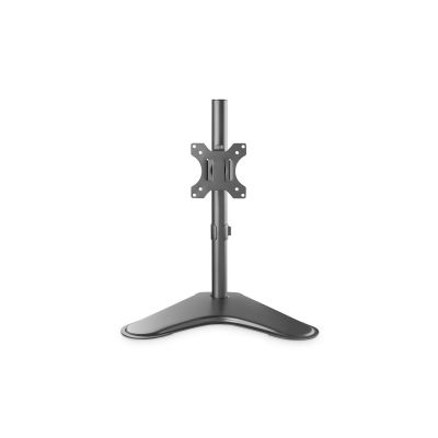 4. Single desk stand, 1xLCD, max. 32", max. 8kg, 180° PIVOT tilt and swivel