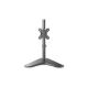 4. Single desk stand, 1xLCD, max. 32", max. 8kg, 180° PIVOT tilt and swivel
