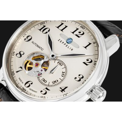 4. Men's Watch ZEPPELIN LZ127 Graf Zeppelin Automatik 7666-5 + BOX