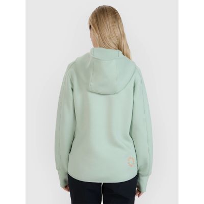7. Women's zip-up hooded sweatshirt 4F 4FWSS25TSWSF1561-47S