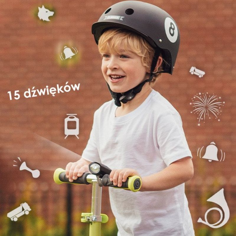 3. LED lamp + horn Globber Mini Buzzer 530-120 DE1