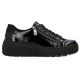 20. Rieker W N2501-00 black wedge shoes