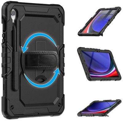 11. Tech-Protect Solid360 Case for Samsung Galaxy Tab S9 FE 10.9" X510 / X516B - Black