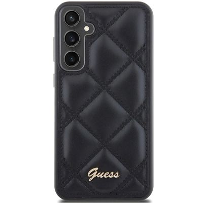 3. Guess GUHCS23FEPSQSQSK S23 FE S711 black/black hardcase Quilted Metal Logo