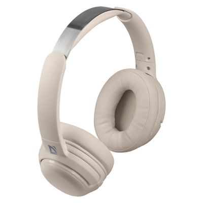 4. Defender Bluetooth Freemotion Over-Ear Headphones B475 ANC Beige 63475