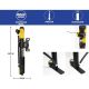 29. MINI BICYCLE PUMP WITH MANOMETER 2in1 ALU MICHELIN 8 bar (120PSI)
