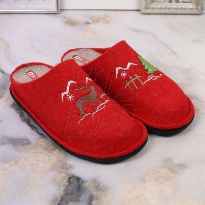 6. Home slippers made of wool felt Big Star W INT1803B