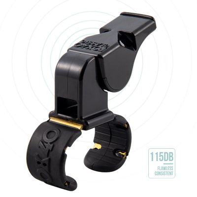 15. FOX 40 CLASSIC WHISTLE BLACK FINGERGRIP