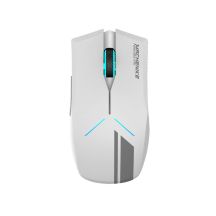 Machenike M721 Wireless Gaming Mouse 10000 DPI with RGB Backlight - White