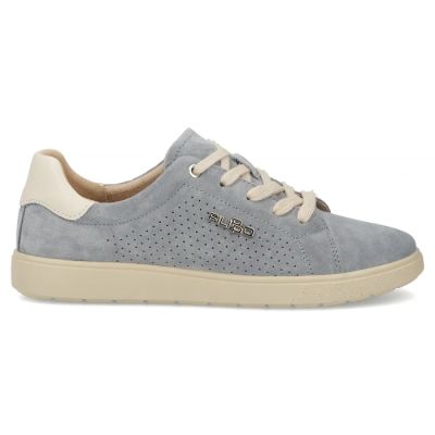 2. Women's blue leather shoes Filippo DP6738