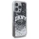 4. DKNY DKHCP16LLBNAEK iPhone 16 Pro 6.3" black/black hardcase Liquid Glitter Arch Logo