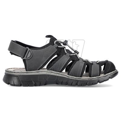 7. Rieker closed sandals M 26770-00 RKR584