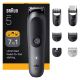 5. Braun 7-in-1 Grooming Set | Series 5 All-in-One Set AIO5520 | Cordless | 14 Length Settings | Black