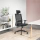7. ERGO OFFICE ERGONOMIC PREMIUM OFFICE CHAIR ER-425 WITH HIGH BACKREST MAX 150 KG