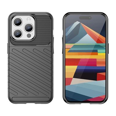 5. Armored iPhone 15 Pro Thunder Case - black