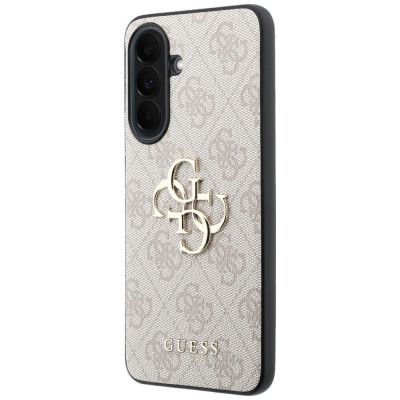 2. Guess Leather 4G Metal Logo Case for Samsung Galaxy A37 5G - Pink