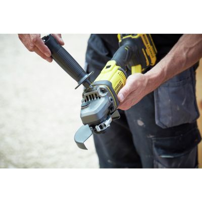 4. Fatmax SFMCG400B STANLEY 125mm Cordless Angle Grinder
