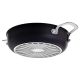 9. BALLARINI Alba deep frying pan with 2 handles, titanium, 24 cm ALBG3ED.24D