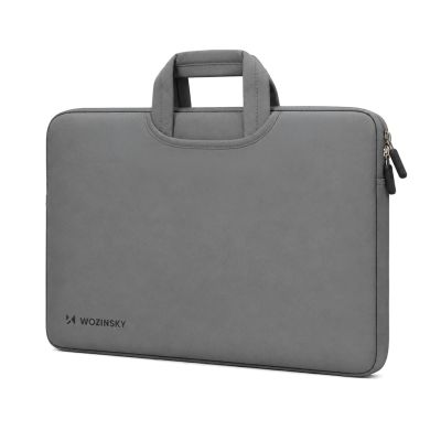Wozinsky WNT-15G 15.6" Laptop Bag with Retractable Neoprene Handle - Gray
