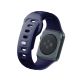 12. 3mk Silicone Watch Strap for Apple Watch 42 / 44 / 45 / 49 mm - blue
