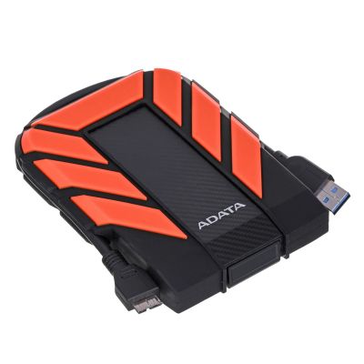 5. ADATA HD710 PRO External HDD Drive (1TB; 2.5"; USB 3.2; red)