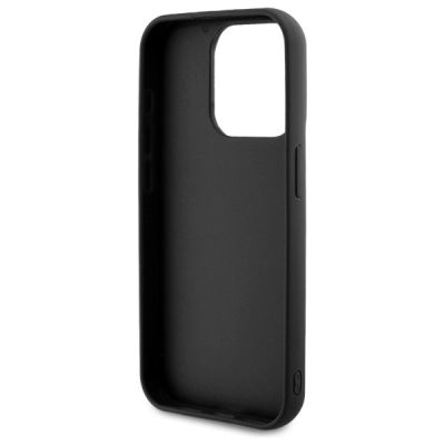 7. Karl Lagerfeld 3D Rubber Signature Case for iPhone 15 Pro - Black