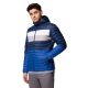 2. Columbia Powder Pass Hooded Jacket 2134131433 Blue L