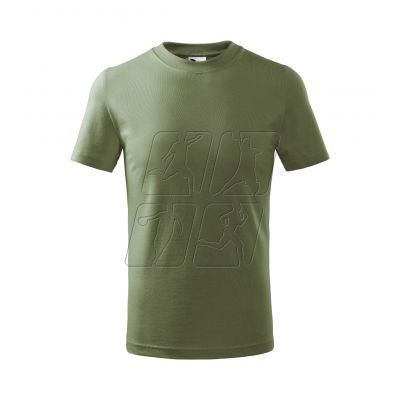 3. Malfini Basic Jr T-shirt MLI-13809 khaki