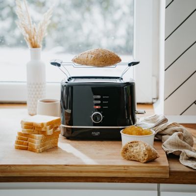 6. Toaster with grate ADLER AD 3224b black