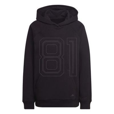Adidas All Sz Fleece Boyfriend Hoodie W HC8823