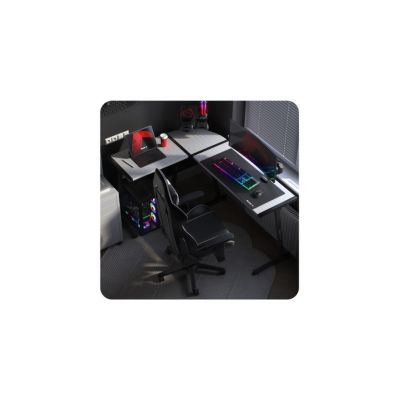 23. Huzaro Hero 6.0 White Gaming Desk