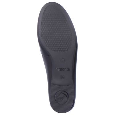 33. Comfortable leather shoes with chain Remonte W RKR645 black