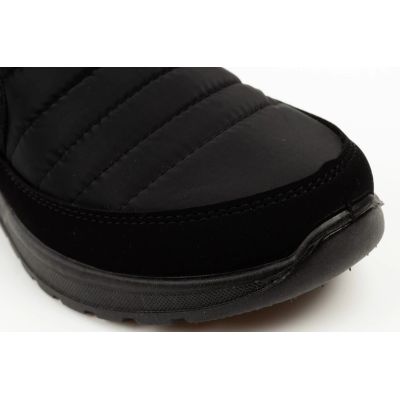 5. Progress Women’s Winter Snow Boots, Black, Insulated with Shearling Lining