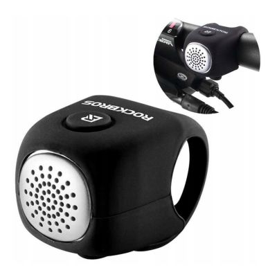 7. Rockbros CB1709BK electronic bicycle bell - black