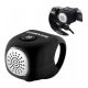 7. Rockbros CB1709BK electronic bicycle bell - black
