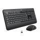 37. Logitech MK540 920-008685 membrane keyboard + mouse set (USB; black; optical; 1000 DPI)