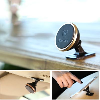 3. Magnetic car holder for the Baseus 360º cockpit (Overseas Edition) - silver