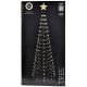 6. DECORATIVE CHRISTMAS TREE 550LED SUPER WARM WHITE 300CM BLACK