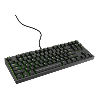 GENESIS THOR 404 TKL US GAMING KEYBOARD RGB BACKLIGHT MECHANICAL BLACK KAILH BOX BROWN