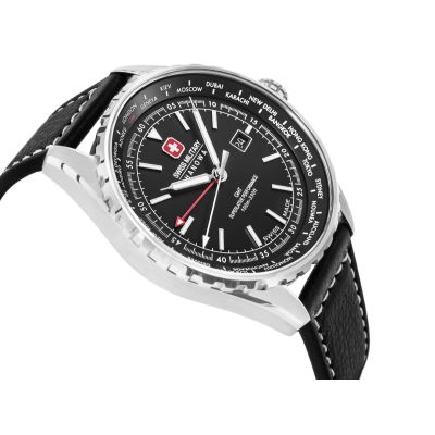 2. Men's Watch SWISS MILITARY HANOWA Afterburn GMT SMWGB0003201 + BOX