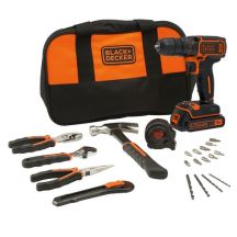 18V Cordless Drill Driver BDCDC18HTSA-QW Black & Decker