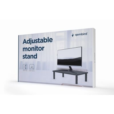 7. GEMBIRD ADJUSTABLE MONITOR/LAPTOP STAND (RECTANGULAR SHAPE)