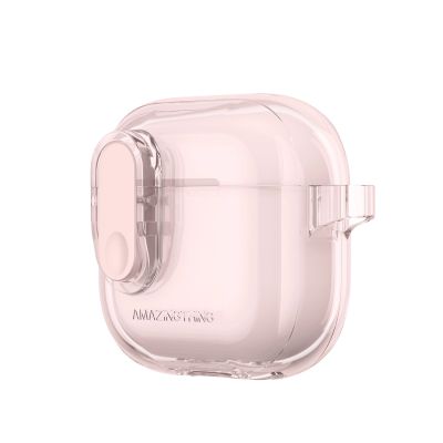 5. AmazingThing Minimal Case for AirPods 4 – Pink