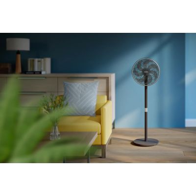 19. Philips CX3550/01 3000 Series Standing Fan Black