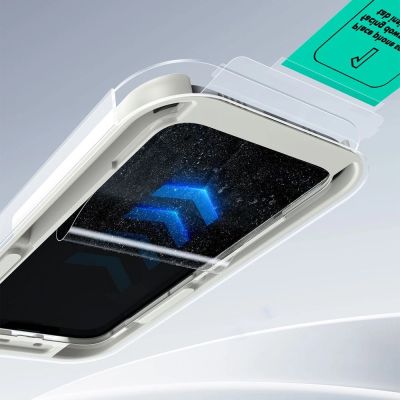 5. ESR UltraFit Tempered Glass 2-pack case for iPhone 13 / 13 Pro / 14 / 16e / 17e