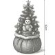 6. DECORATIVE CHRISTMAS TREE 60CM 25LED TIMER - TEDDY BEAR